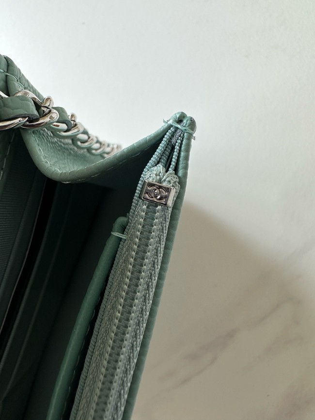 Chanel Classic Wallet On Chain Grained Calfskin AP4241-4