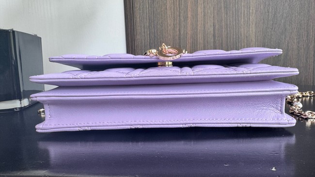 My Dior Mini Bag Cannage Lambskin S0980ONMJ Purple