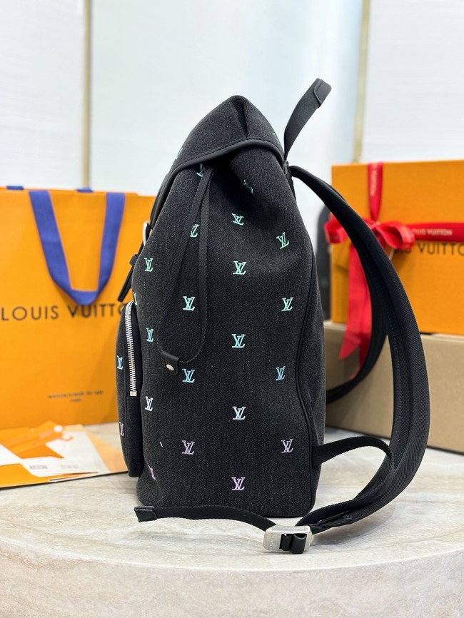 Louis Vuitton Discovery Backpack M14135 black