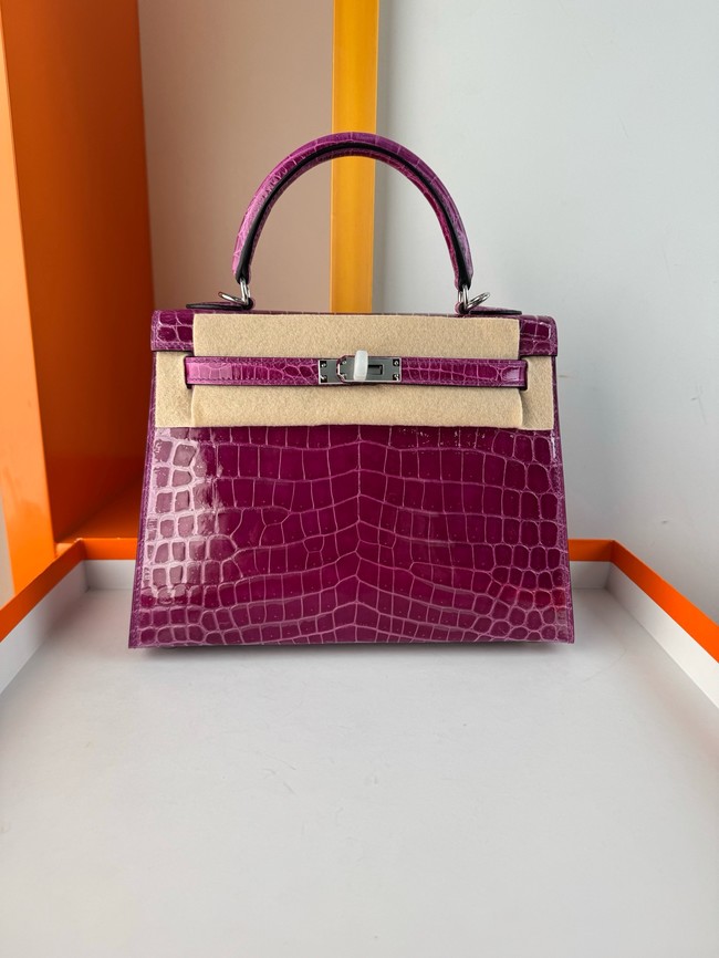 Hermes Kelly Shoulder Bags Nile crocodile leather KL3598-1