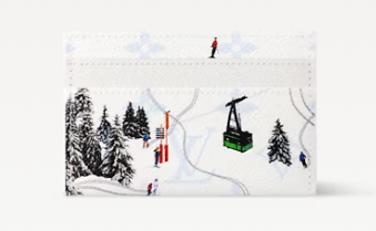 Louis Vuitton Double Card Holder M14864 White