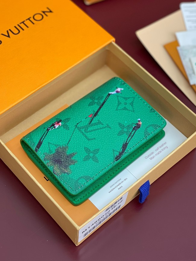 Louis Vuitton Pocket Organizer M14880 Green