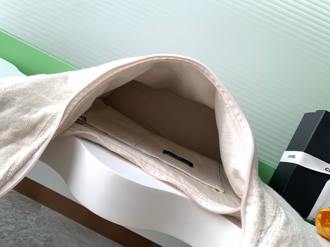 CHANEL Shopping Bag A7566 white