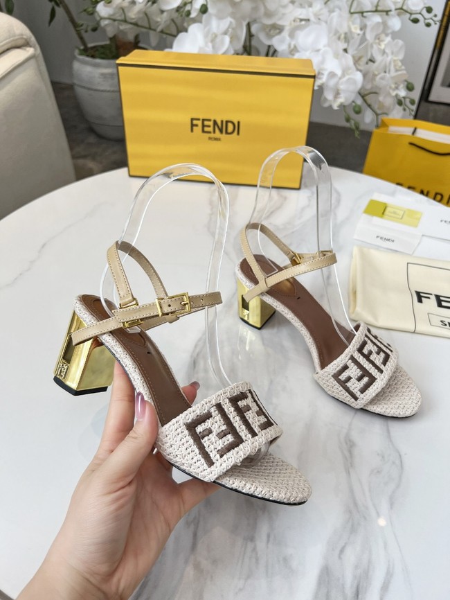 Fendi WOMENS SANDAL Heel 6.5CM 44965-2