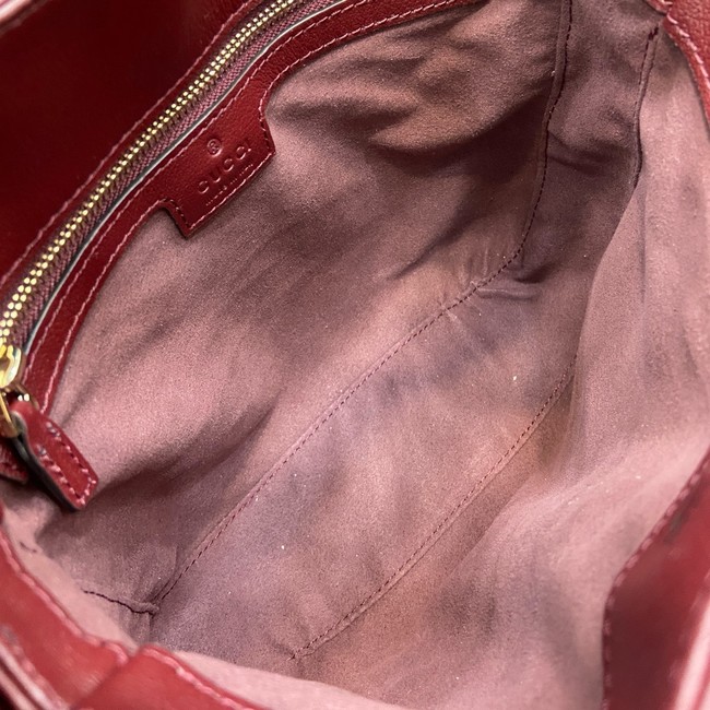 GUCCI GG MARMONT SMALL SHOULDER BAG 799865 burgundy