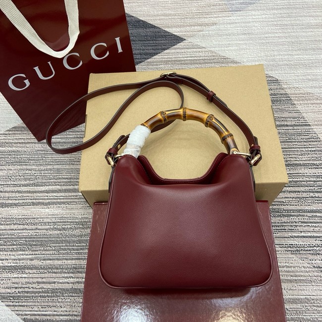 GUCCI GG MARMONT SMALL SHOULDER BAG 799865 burgundy