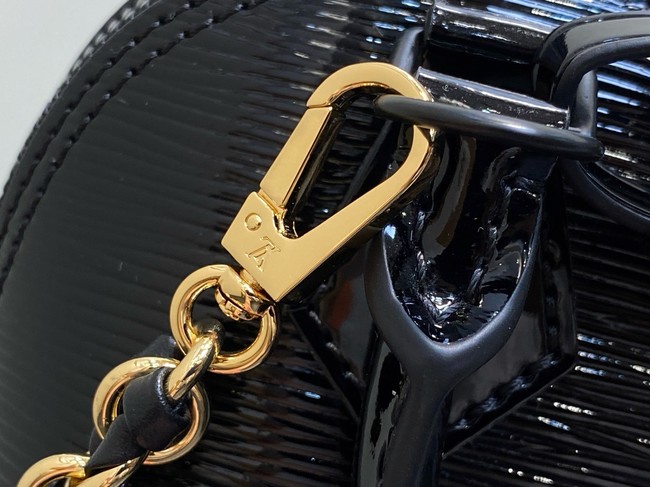 Louis Vuitton Alma Mini LV&I CUSTOMIZABLE K00015 black