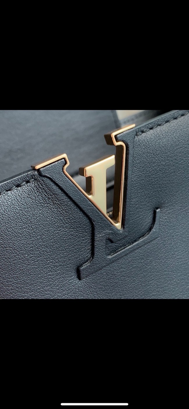 Louis Vuitton Capucines MM Souple M12929 black