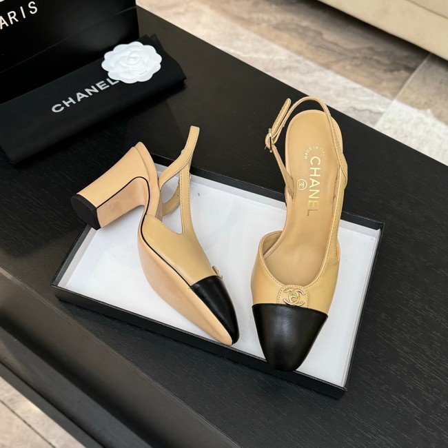 Chanel SLINGBACKS High heels 9.5CM 44976-4