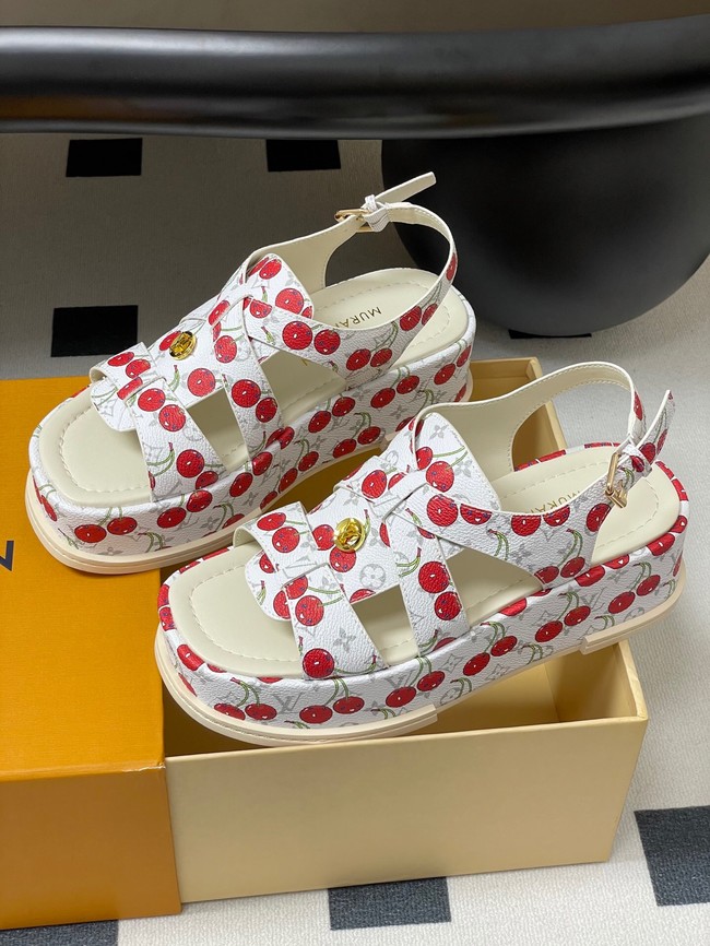 Louis Vuitton Maya Platform Sandal 44975-4