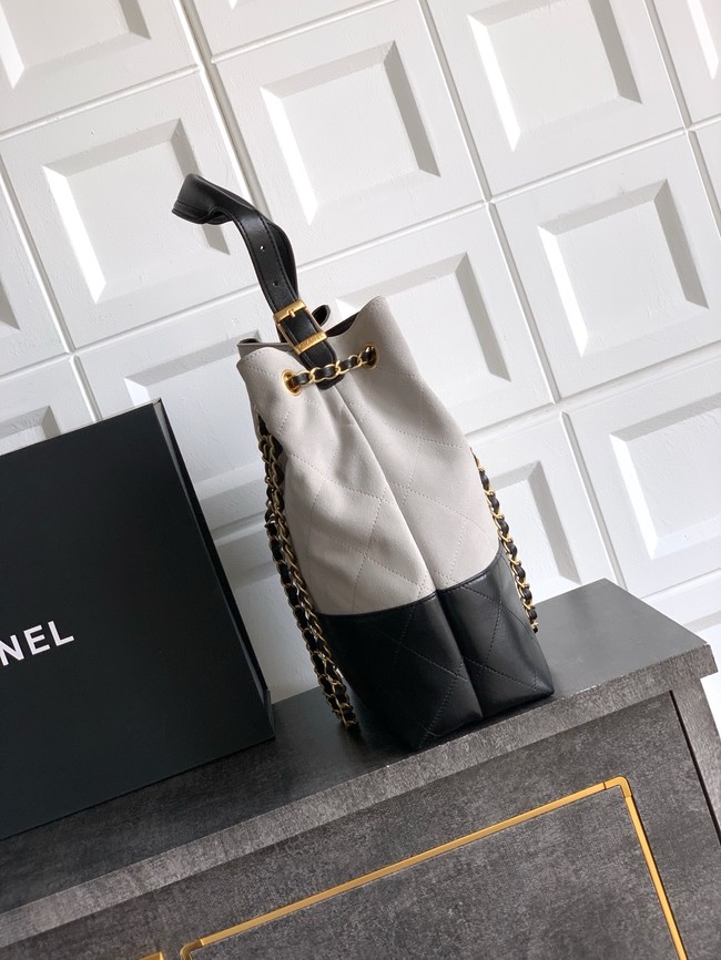 CHANEL Shopping Bag 99485 Black&gray