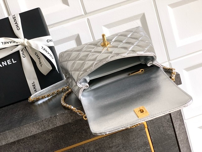 Chanel FLAP BAG WITH TOP HANDLE 92990-19