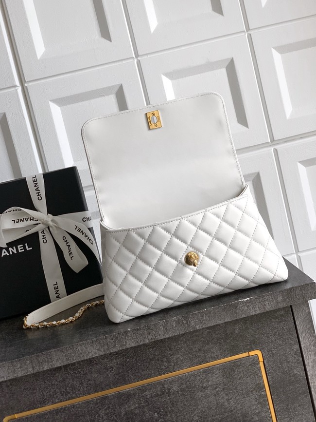 Chanel LARGE FLAP BAG WITH TOP HANDLE 92991-17