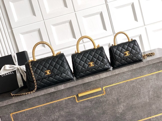 Chanel LARGE FLAP BAG WITH TOP HANDLE 92991-21