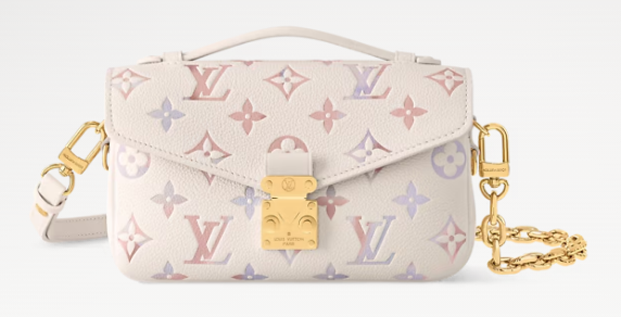 Louis Vuitton NEW Pochette Metis East West M25682 Dream Cream