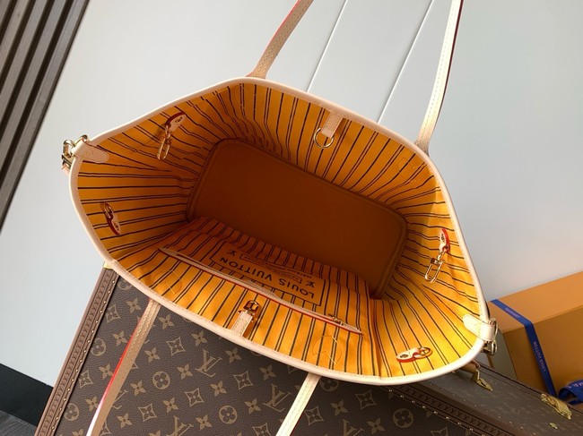 Louis Vuitton Neverfull Bandouliere Inside Out MM M12257 Monogram&Jaune Safran