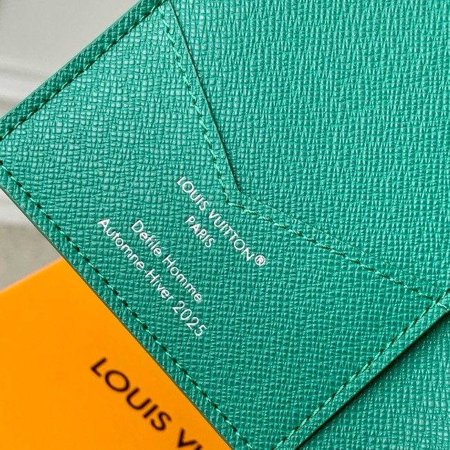 Louis Vuitton NEW Passport Cover M25967 Green