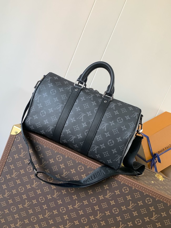 Louis Vuitton Keepall Bandouliere 35 M46655 black