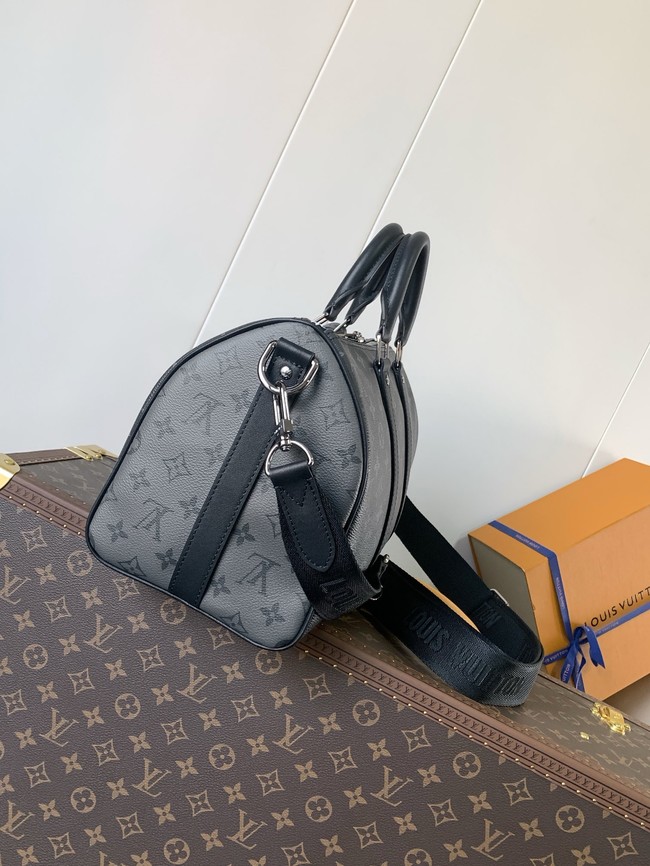 Louis Vuitton Keepall Bandouliere 35 M46655 black