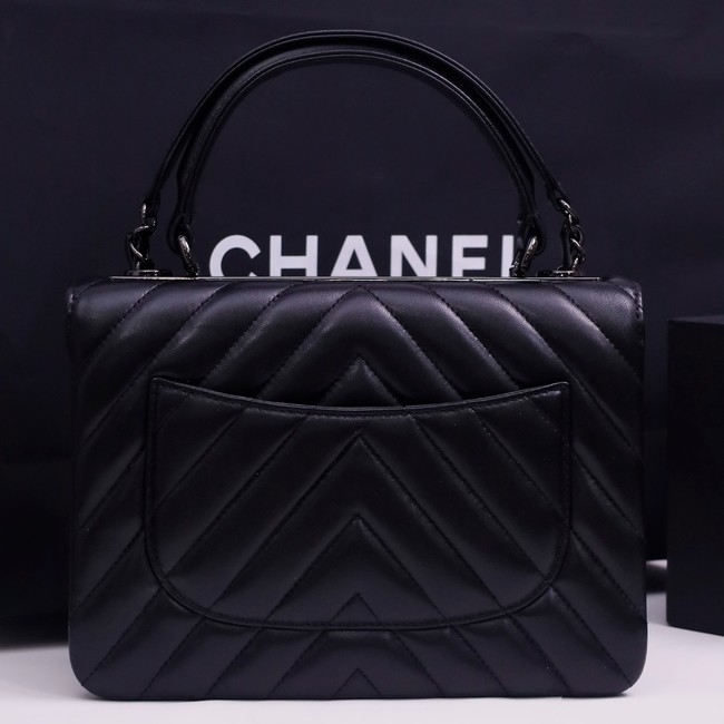CHANEL small Flap Bag With Top Handle 92236-2