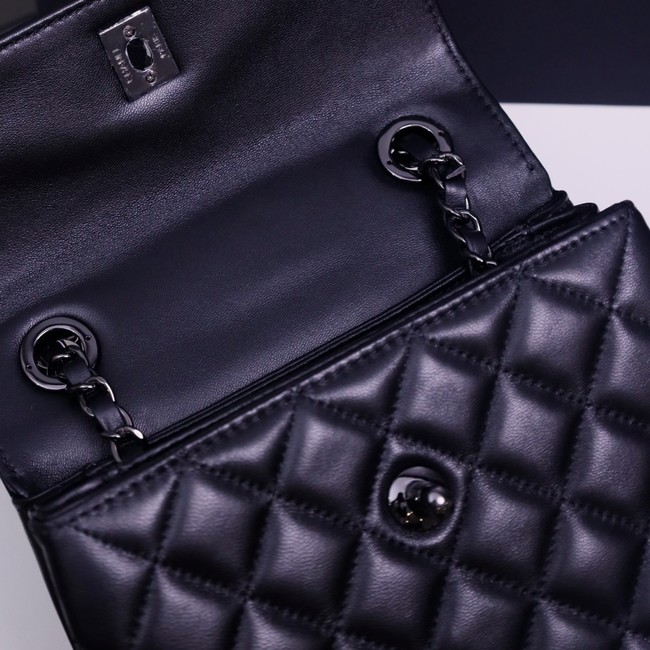 CHANEL small Flap Bag With Top Handle 92236-5