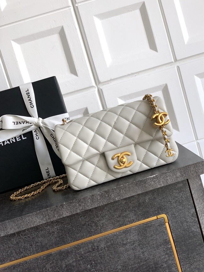 Chanel samll Flap Bag AS5759 Light Grey