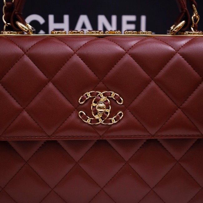 CHANEL small Flap Bag With Top Handle 92236-21