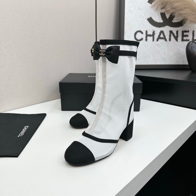 Chanel Mesh and brocade Ankle boots 45008-1
