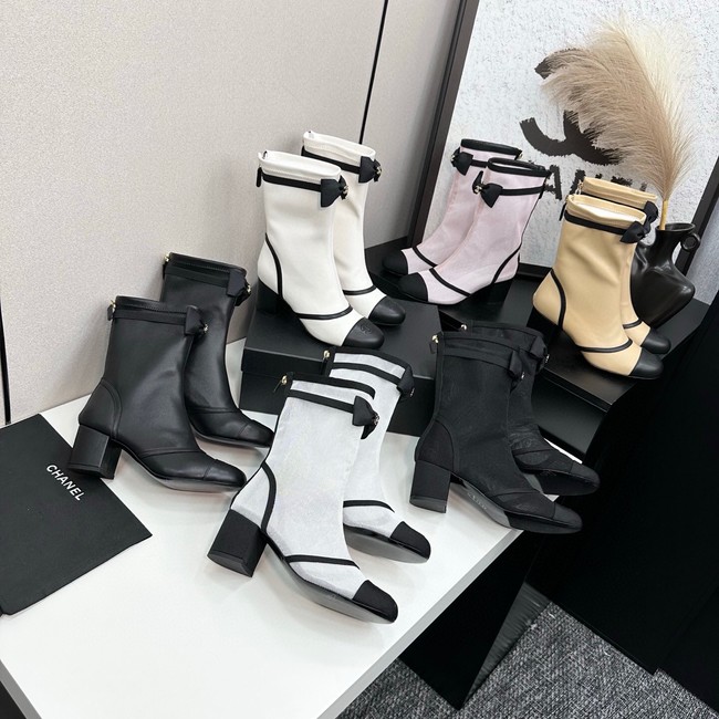 Chanel Sheepskin  Ankle boots 45008-3