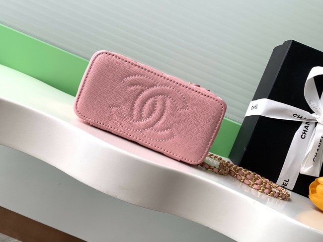 CHANEL Classic Small Vanity with Chain AP4799 pink
