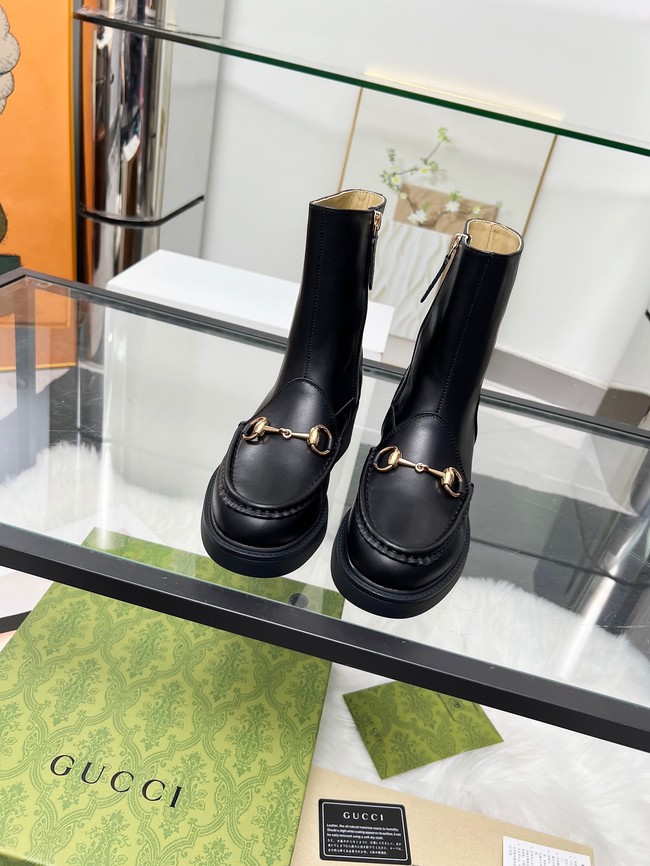 Gucci Womens Horsebit boot 45025-2