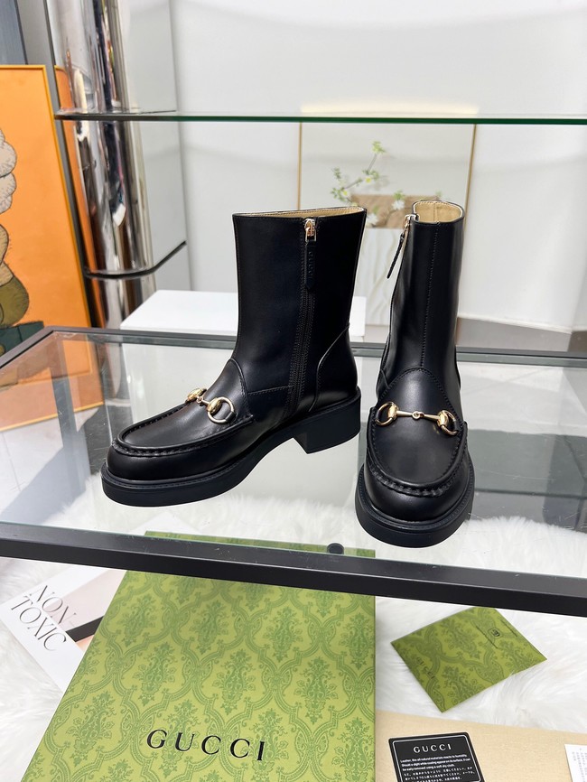 Gucci Womens Horsebit boot 45025-2