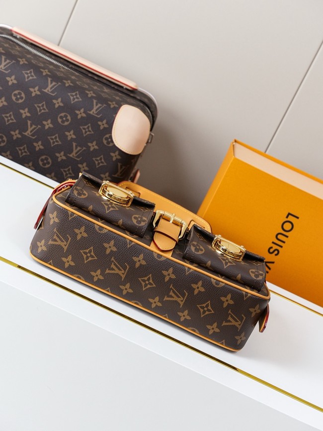 Louis Vuitton Monogram Canvas M40027 brown