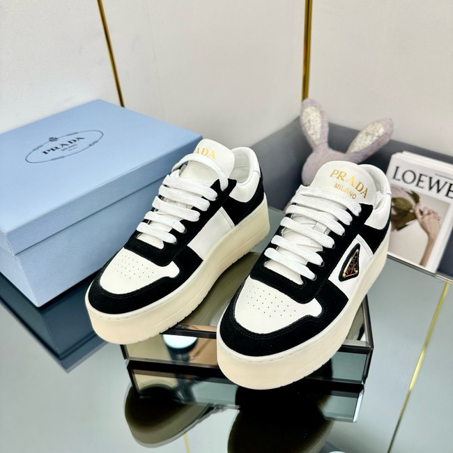 Prada Downtown Bold leather sneakers 45031-3
