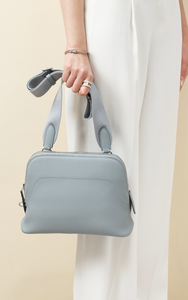 Hermes Shoulder bag BOM27 light blue