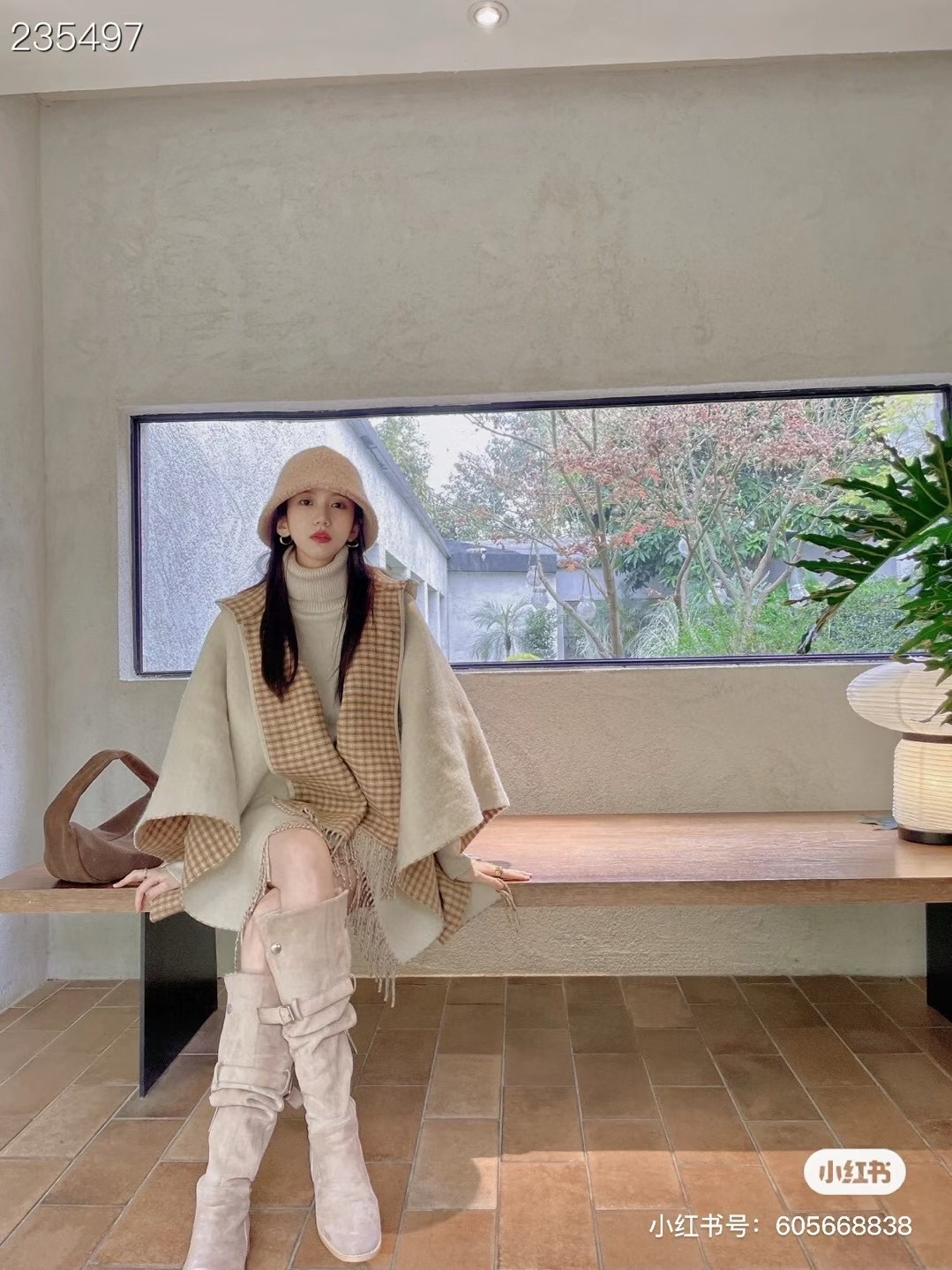 Fendi Cape Double-sided cashmere FDC35921