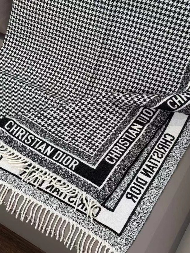 Dior Oblique Poncho Cashmere 21DOB10