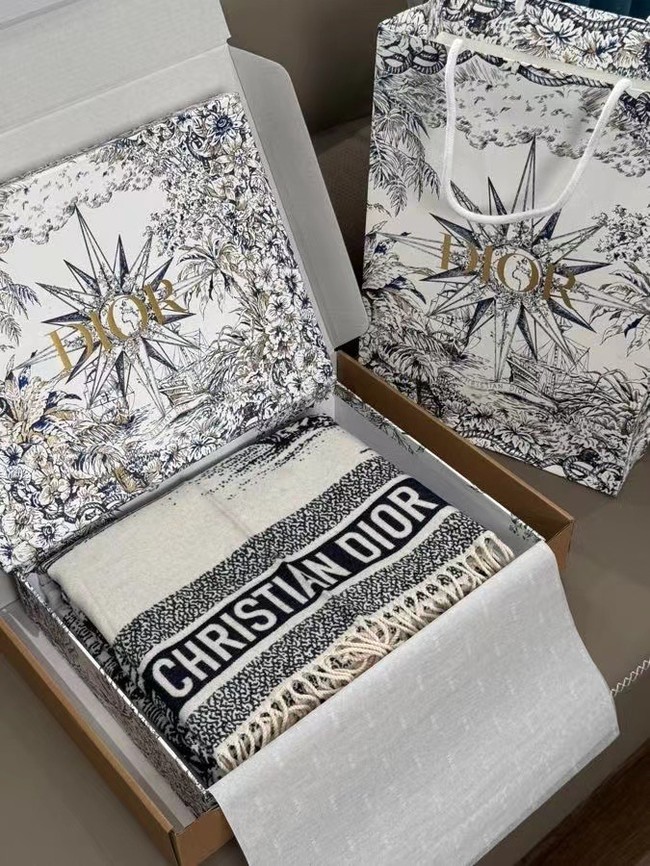 Dior Oblique Poncho Cashmere 21DOB5