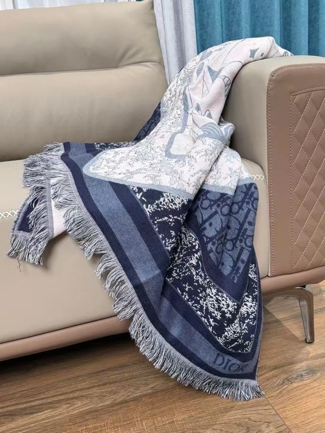 Dior Oblique Poncho Cashmere 21DOB9