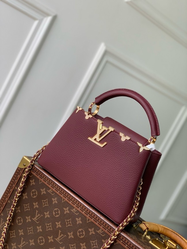 Louis Vuitton Capucines BB M12936 burgundy
