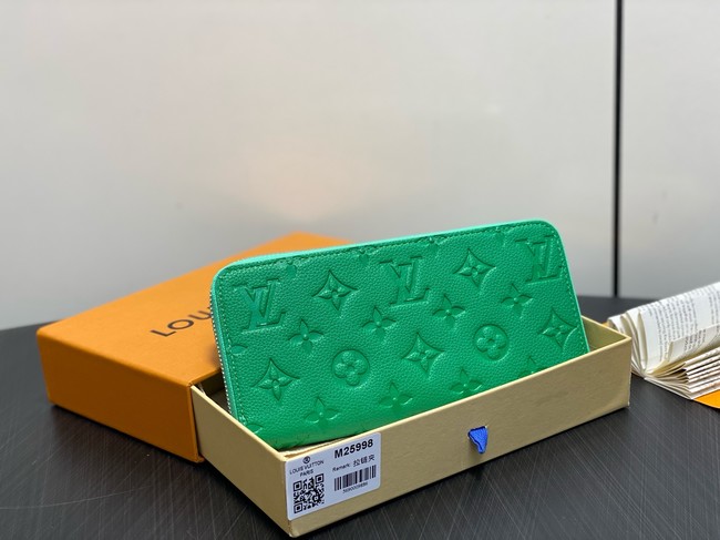 Louis Vuitton Zippy Wallet M25998 green