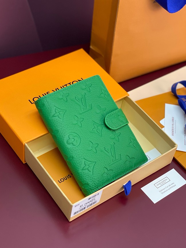 Louis Vuitton Small Ring Agenda Cover CUSTOMIZABLE R20005-1