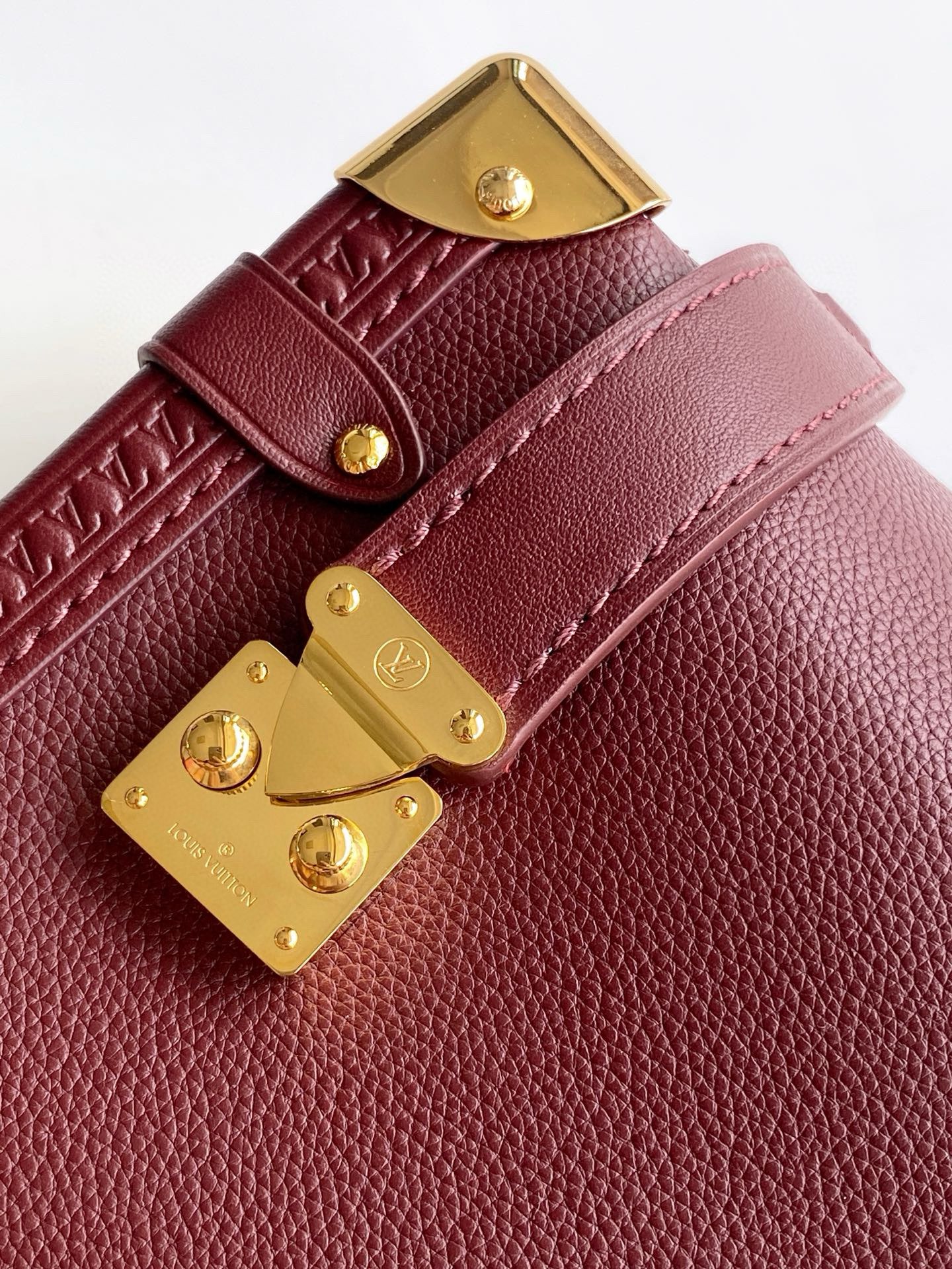 Louis Vuitton Monogram Original Leather Bag M25669 Wine