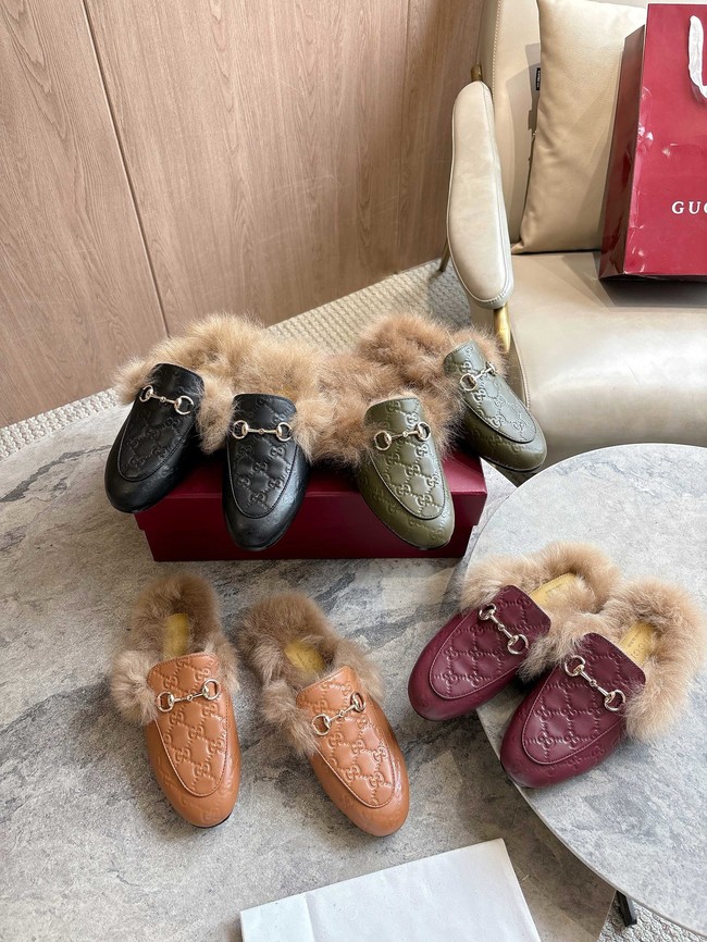 Gucci Womens Princetown slipper 45083-2