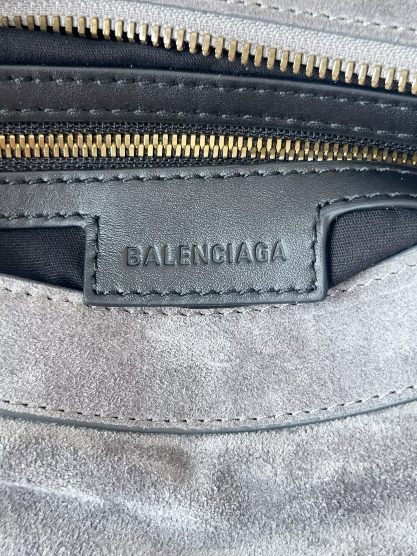 Balenciaga Le City Top Handle Bag B530 Gray