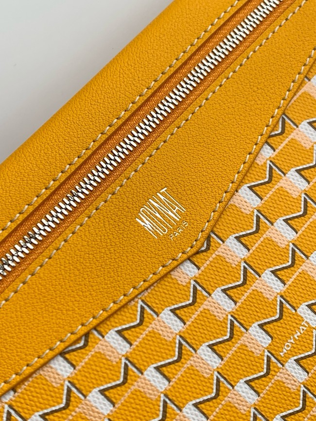 Goyard Calfskin Leather Tote Bag GM 3365 yellow