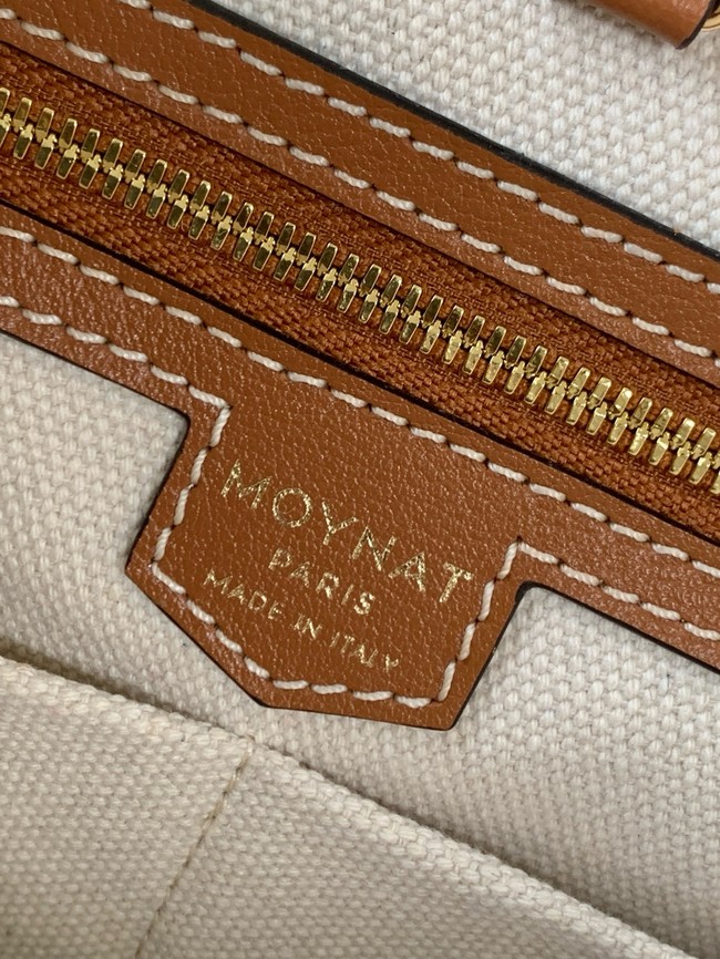 Goyard Calfskin Leather Tote Bag PM M8003 black&brown