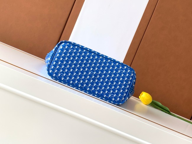 Goyard Calfskin Leather Tote Bag PM M8003 blue