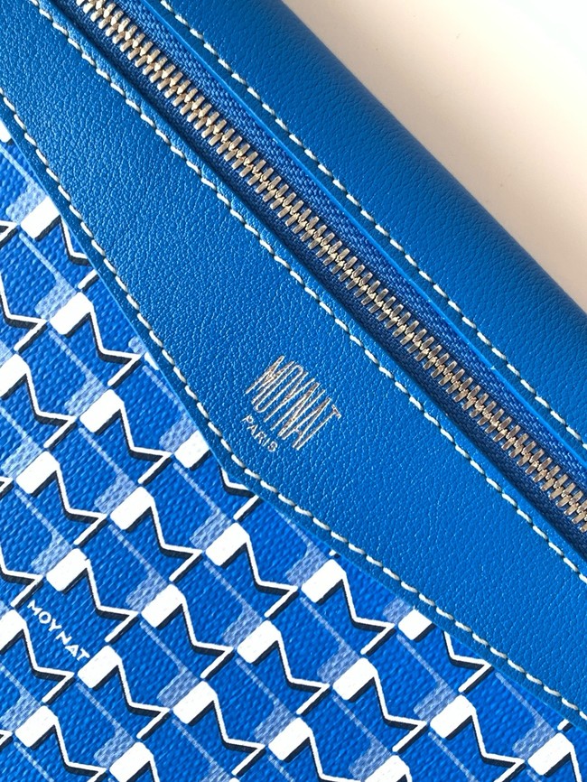 Goyard Calfskin Leather Tote Bag PM M8003 blue