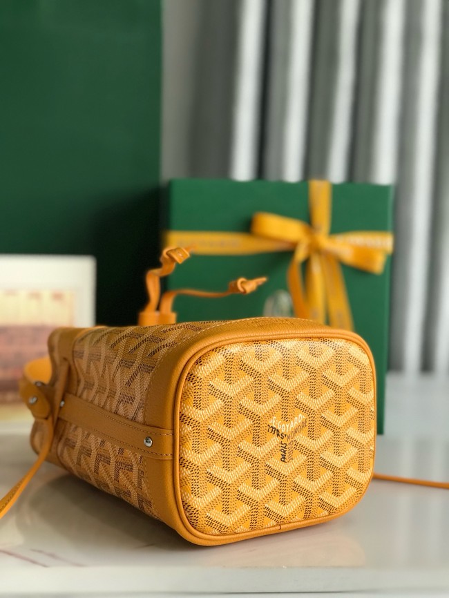 Goyard petit flot drawstring Bag MINI 20251 yellow
